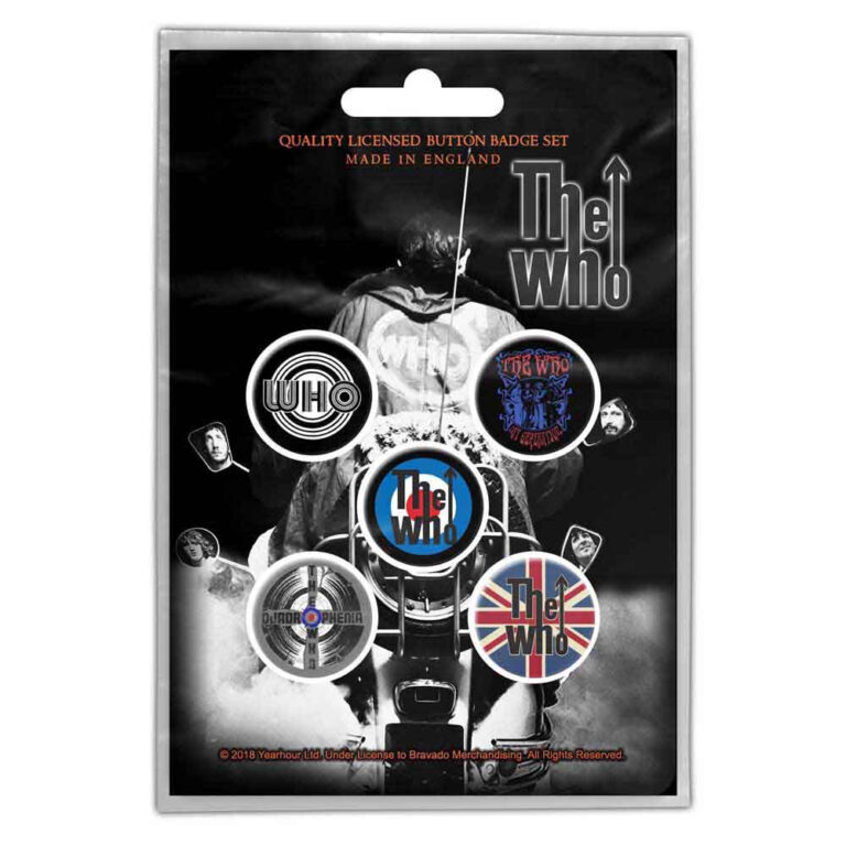 The Who Quadrophenia Badge Pack