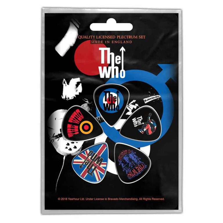 The Who Pete Townsend Plectrum Pack