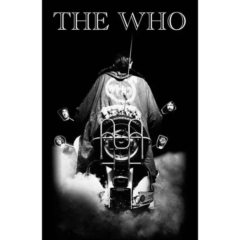 The Who Quadrophenia Textile Poster