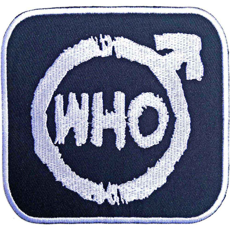 The Who Spray Logo Patch