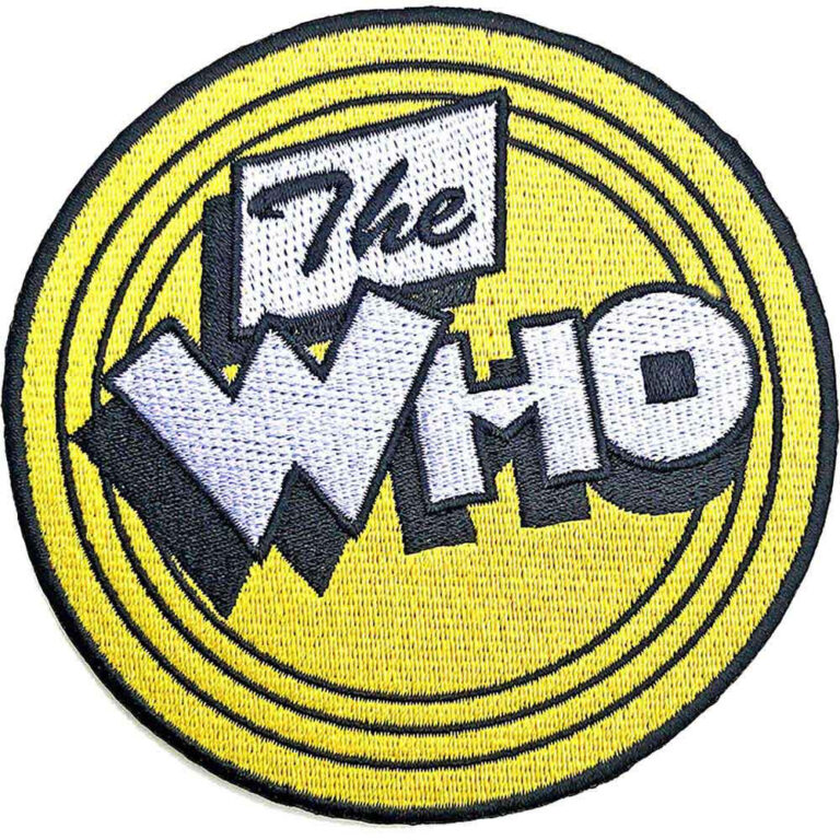 The Who Yellow Circle Patch