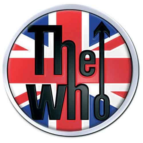 The Who Union Jack Pin Badge