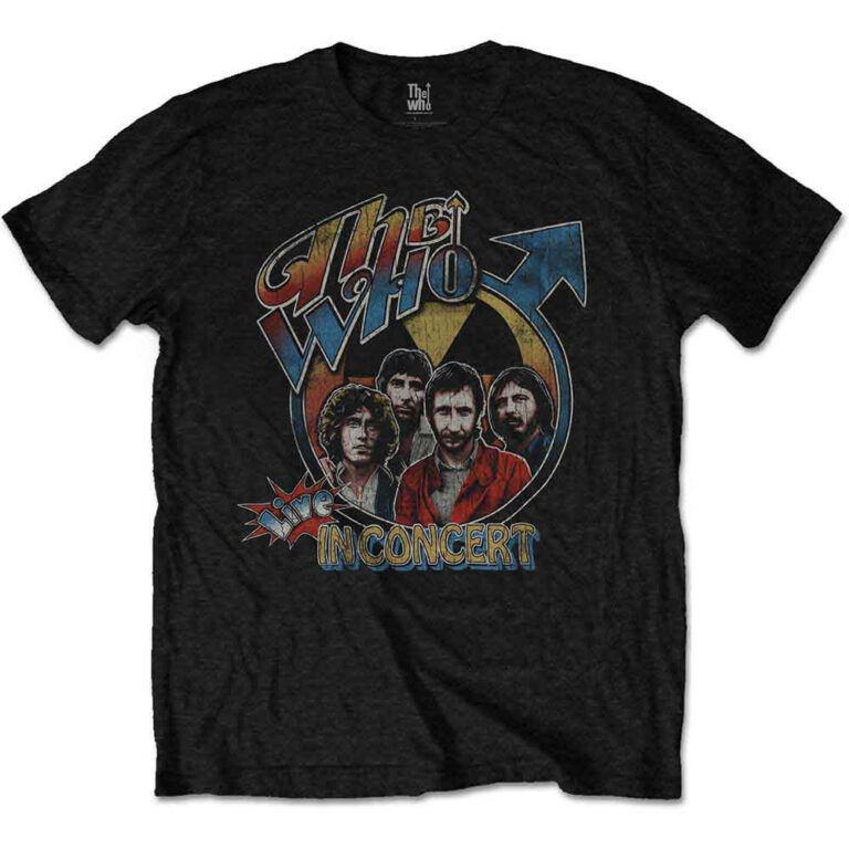 The Who Live in Concert T-Shirt