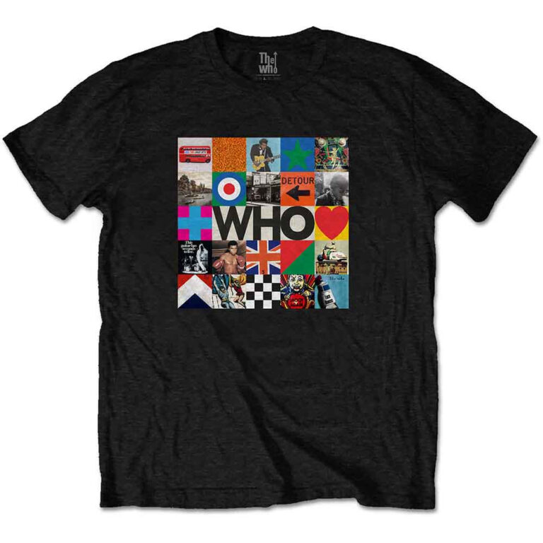 The Who 5×5 Blocks T-Shirt