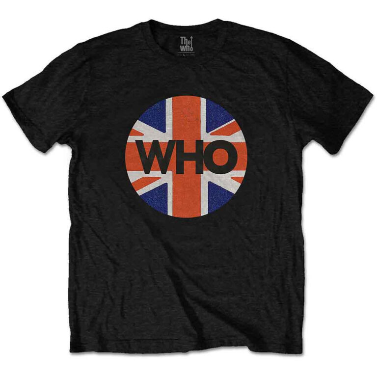 The Who Union Jack Circle T-Shirt