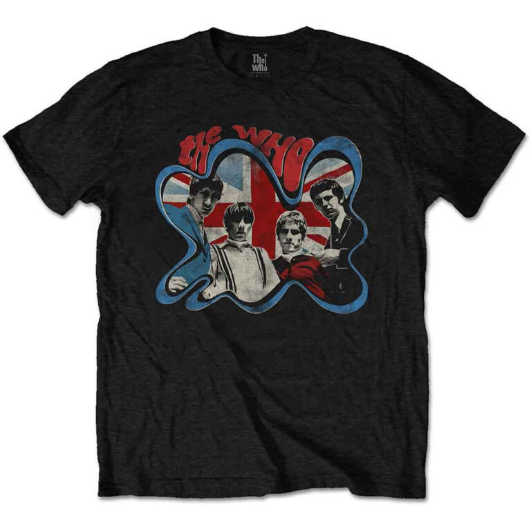 The Who Groovy Border T-Shirt