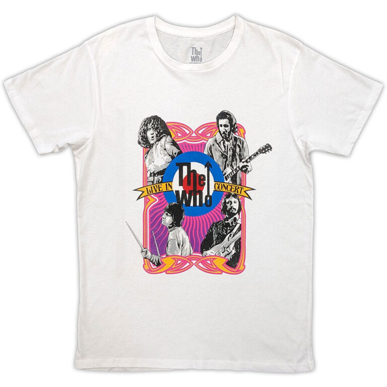 The Who In Concert Target Logo T-Shirt