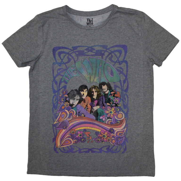 The Who Psych Floral Ladies T-Shirt