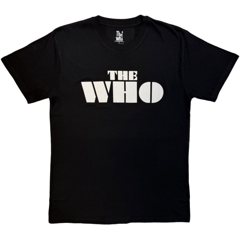 The Who Block Logo Mono T-Shirt