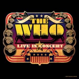 The Who Live in Concert Single Cork Coaster