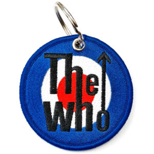 The Who Patch Target Logo Double Sided Keychain
