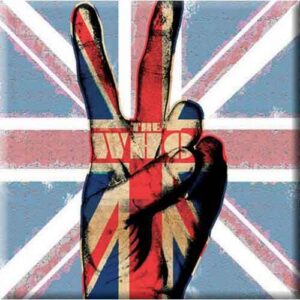 The Who Peace Fingers Fridge Magnet