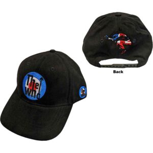 The Who Target & Leap Black Baseball Cap