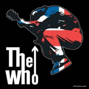 The Who Townshend Leap Single Cork Coaster