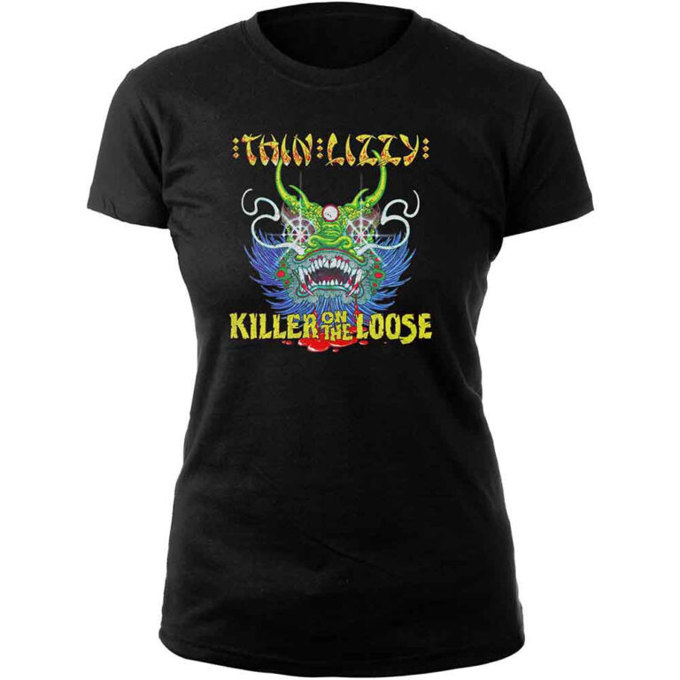 Thin Lizzy Killer Lady Ladies T-Shirt
