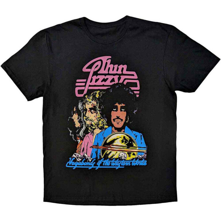 Thin Lizzy Vagabonds of the Western World Tracklist T-Shirt