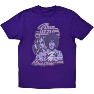 Thin Lizzy Vagabonds of the Western World Mono Distressed T-Shirt