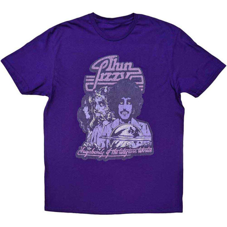 Thin Lizzy Vagabonds of the Western World Mono Distressed T-Shirt