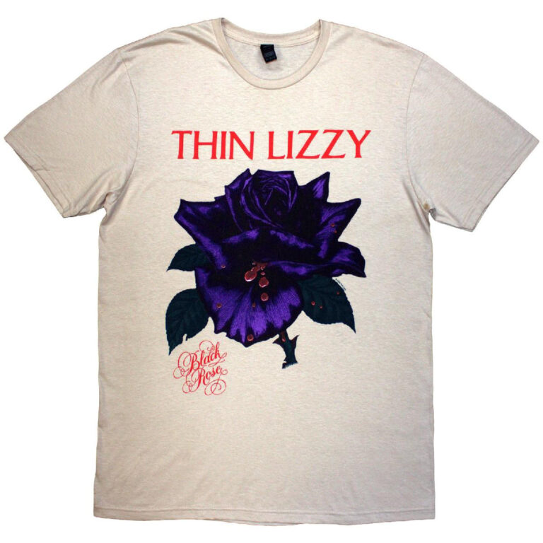 Thin Lizzy Black Rose Tracklist T-Shirt