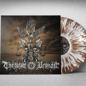Thronum Vrondor - DROWNING IN THE DISTORTED LIGHT (CLEAR / BROWN SPLATTER VINYL) Vinyl LP