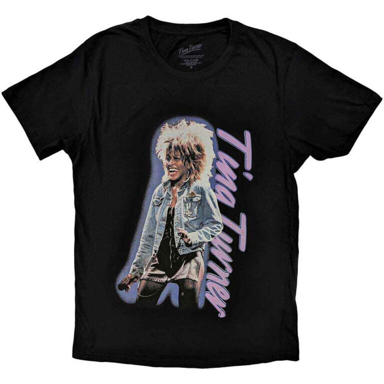 Tina Turner Vertical Logo T-Shirt