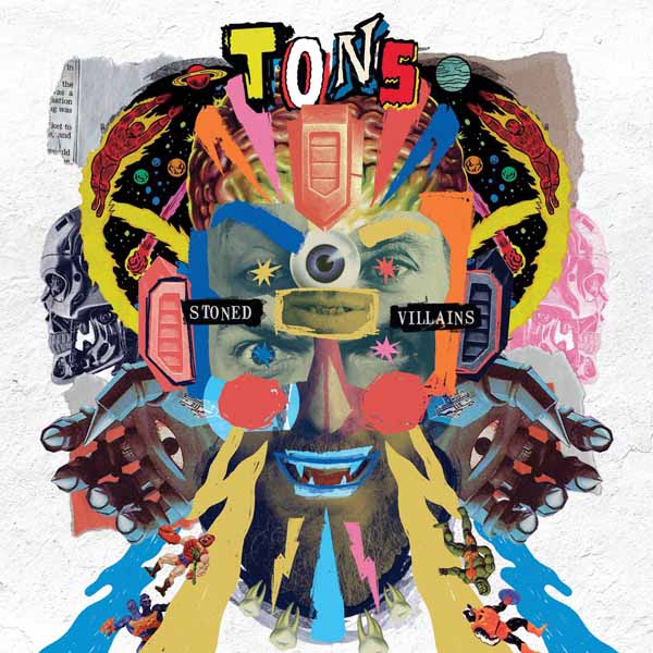 Tons – STONED VILLAINS (SOLID PINK VINYL) Vinyl LP