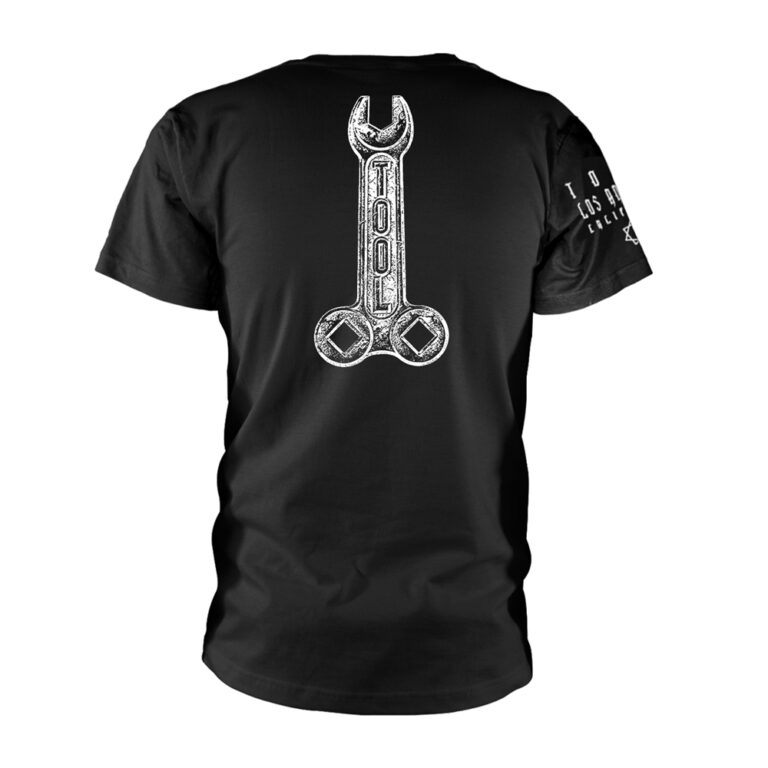 Tool – Wrench (black) Front / Back Print T-Shirt