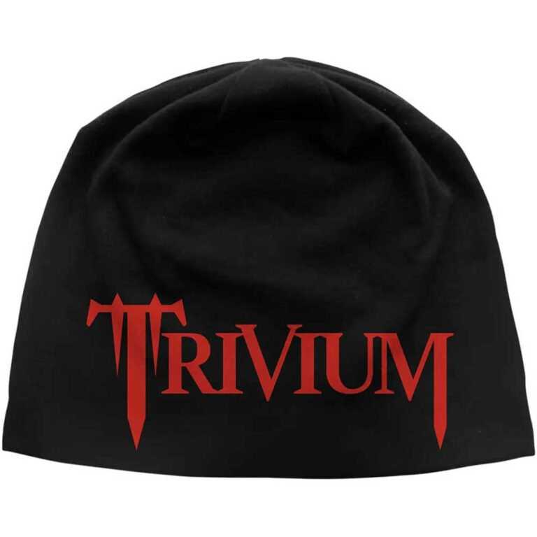 Trivium Logo JD Print Beanie Hat