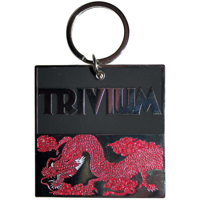 Trivium Deadmen & Dragons Silhouette Keychain