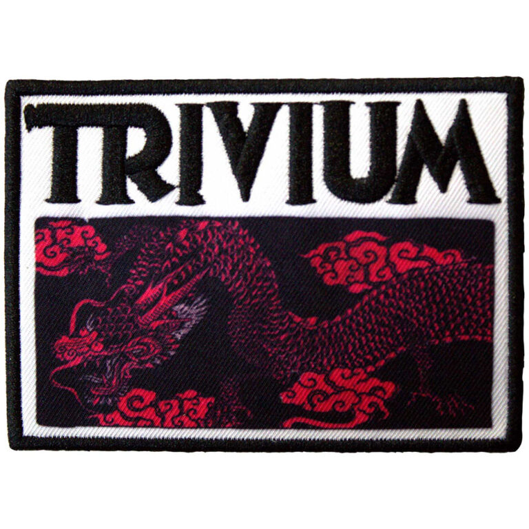 Trivium Deadmen & Dragons Silhouette Patch