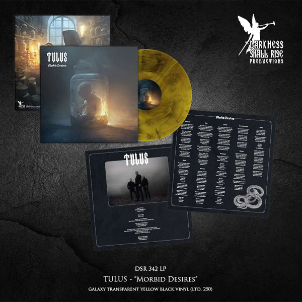 TULUS – MORBID DESIRES (GALAXY TRANSPARENT YELLOW BLACK) Vinyl LP