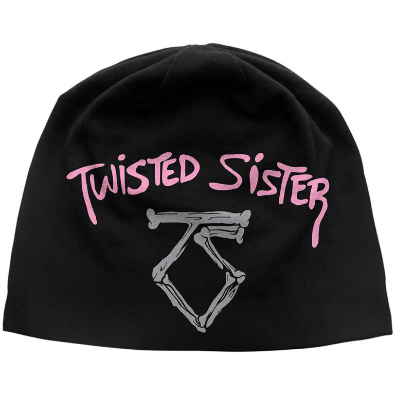 Twisted Sister We’re Not Gonna Take It JD Print Beanie Hat
