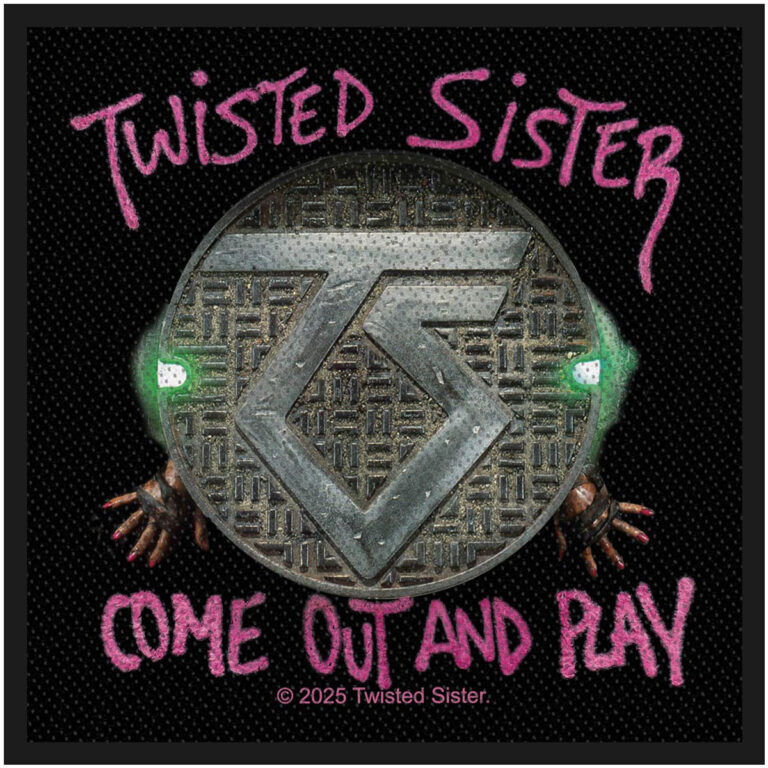 Twisted Sister Standard Come Out And Play Woven Patch