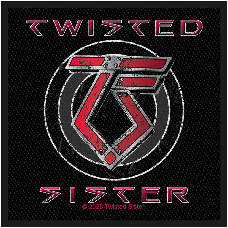 Twisted Sister Standard TS Logo Woven Patch