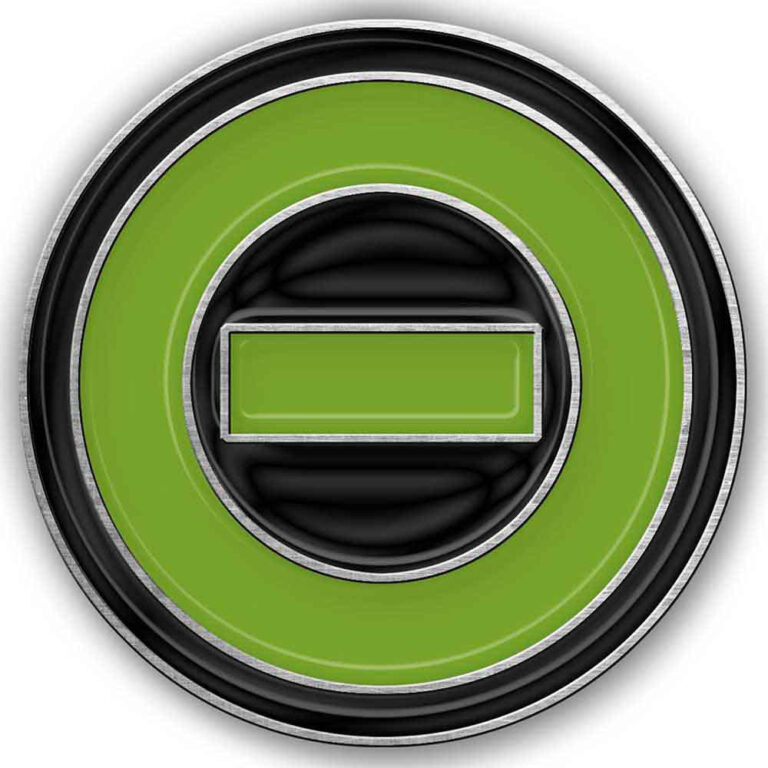 Type O Negative Negative Symbol Pin Badge