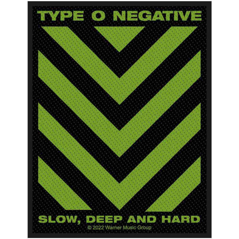 Type O Negative Slow, Deep & Hard Patch