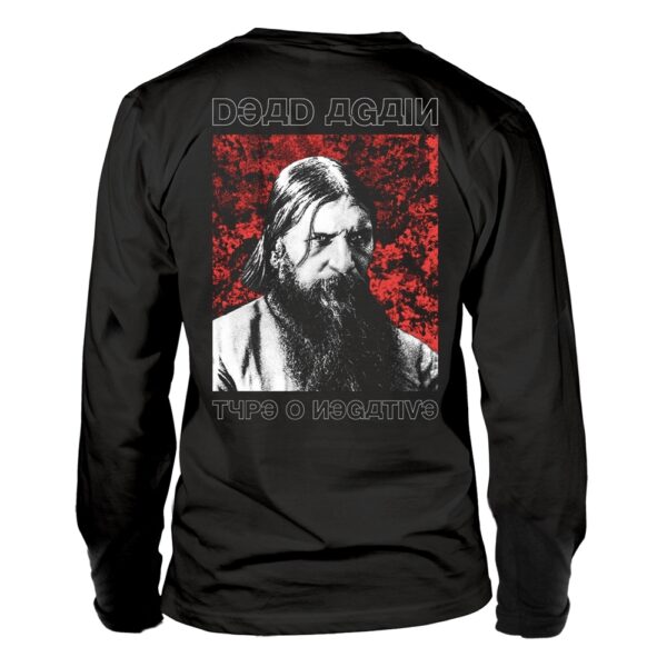 Type O Negative - Red Rasputin Long Sleeved T-Shirt - Image 2