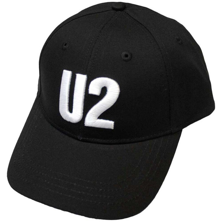 U2 White Logo Baseball Cap