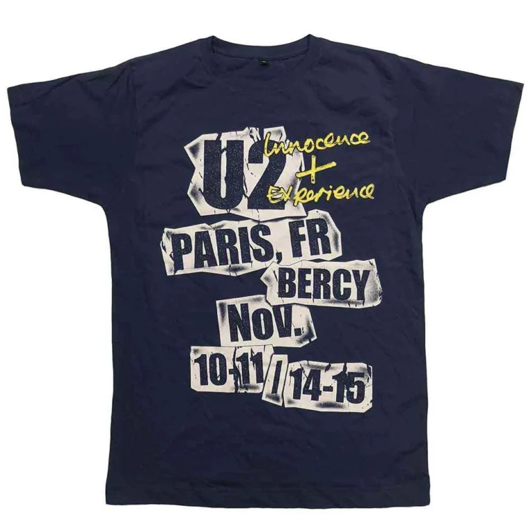 U2 I+E Paris Event 2015 T-Shirt