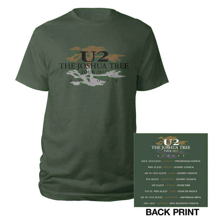 U2 Joshua Tree Logo 2017 T-Shirt