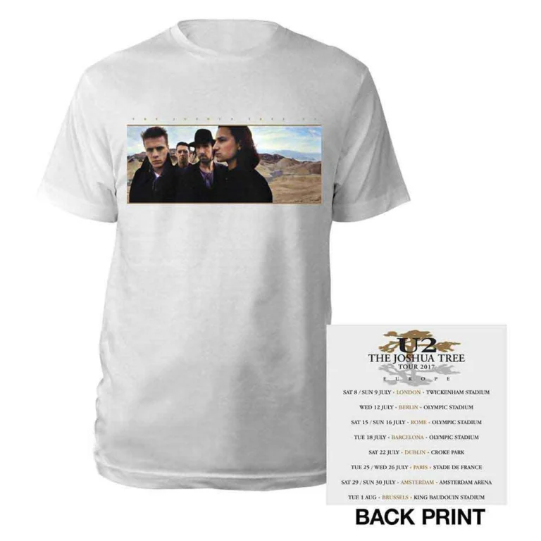 U2 Joshua Tree Photo T-Shirt