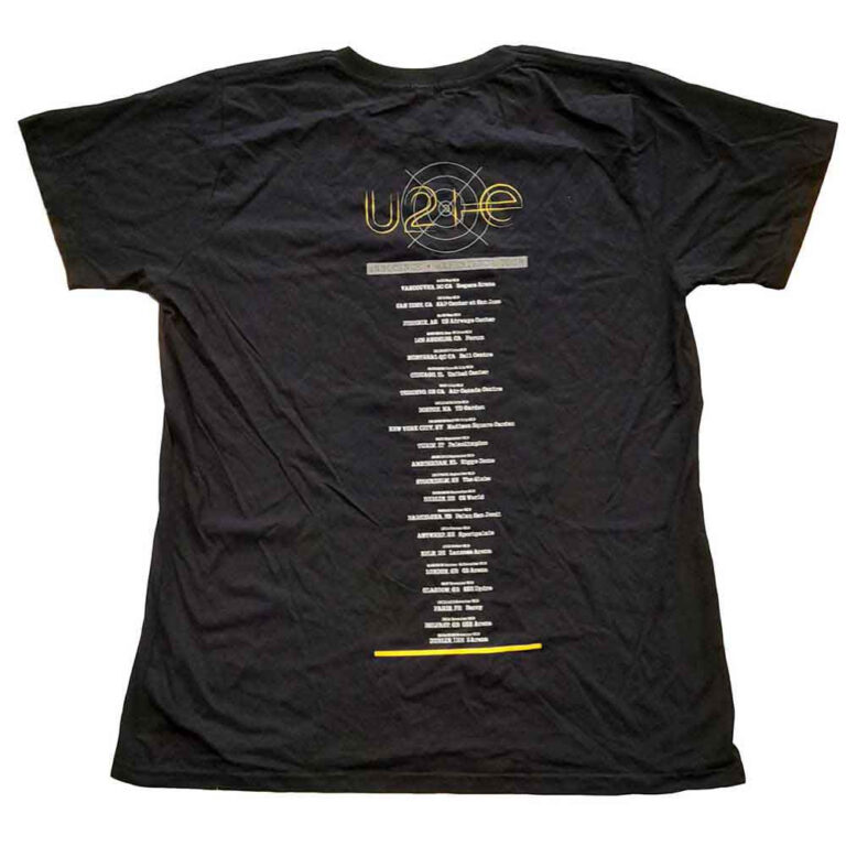 U2 I+E Tour Bed Photo Ladies T-Shirt