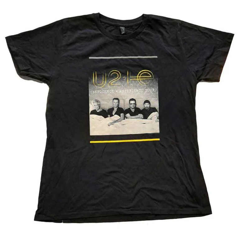 U2 I+E Tour Bed Photo Ladies T-Shirt