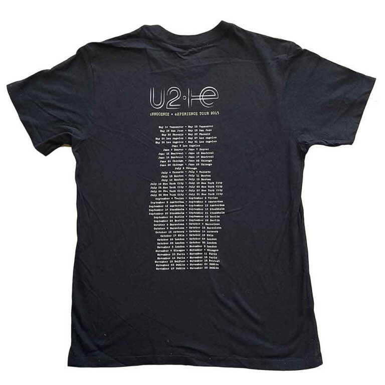 U2 I+E Tour 2015 Band Silhouettes T-Shirt