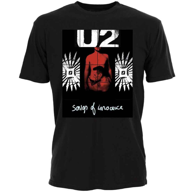 U2 Songs of Innocence Red Shade T-Shirt