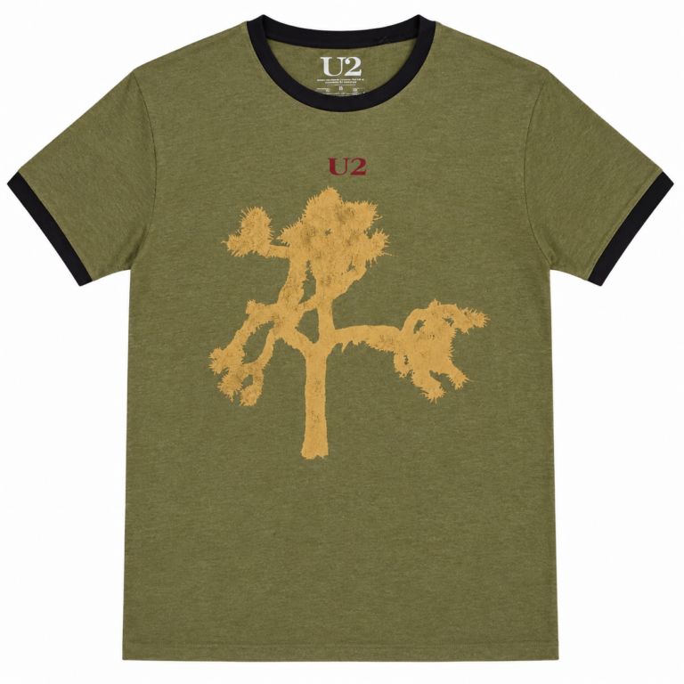 U2 Joshua Tree Europe 1987. Ringer T-Shirt