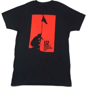 U2 Blood Red Sky Black T-Shirt