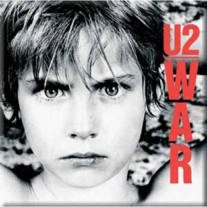 U2 War Fridge Magnet