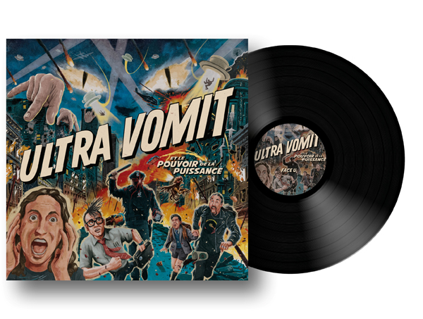 Ultra Vomit – ULTRA VOMIT ET LE POUVOIR DE LA PUISSANCE Vinyl LP