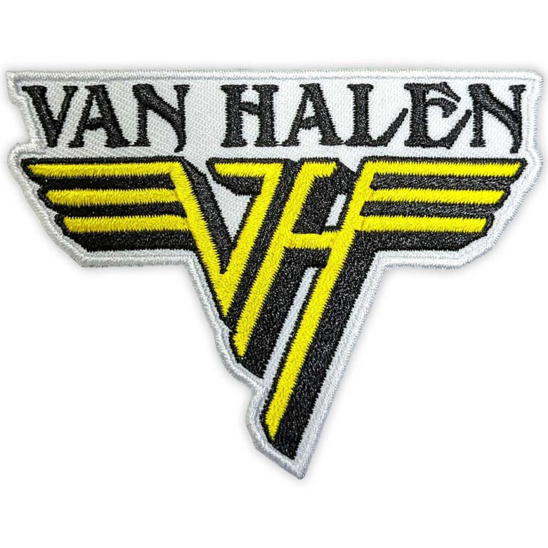 Van Halen Text & Yellow Logo Patch
